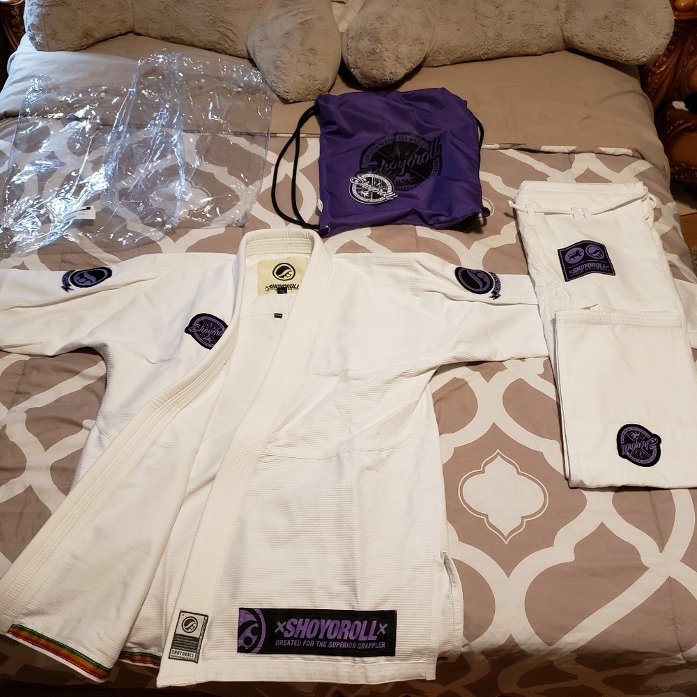 SOLD..Shoyoroll competitor Q3 purple/white size A2